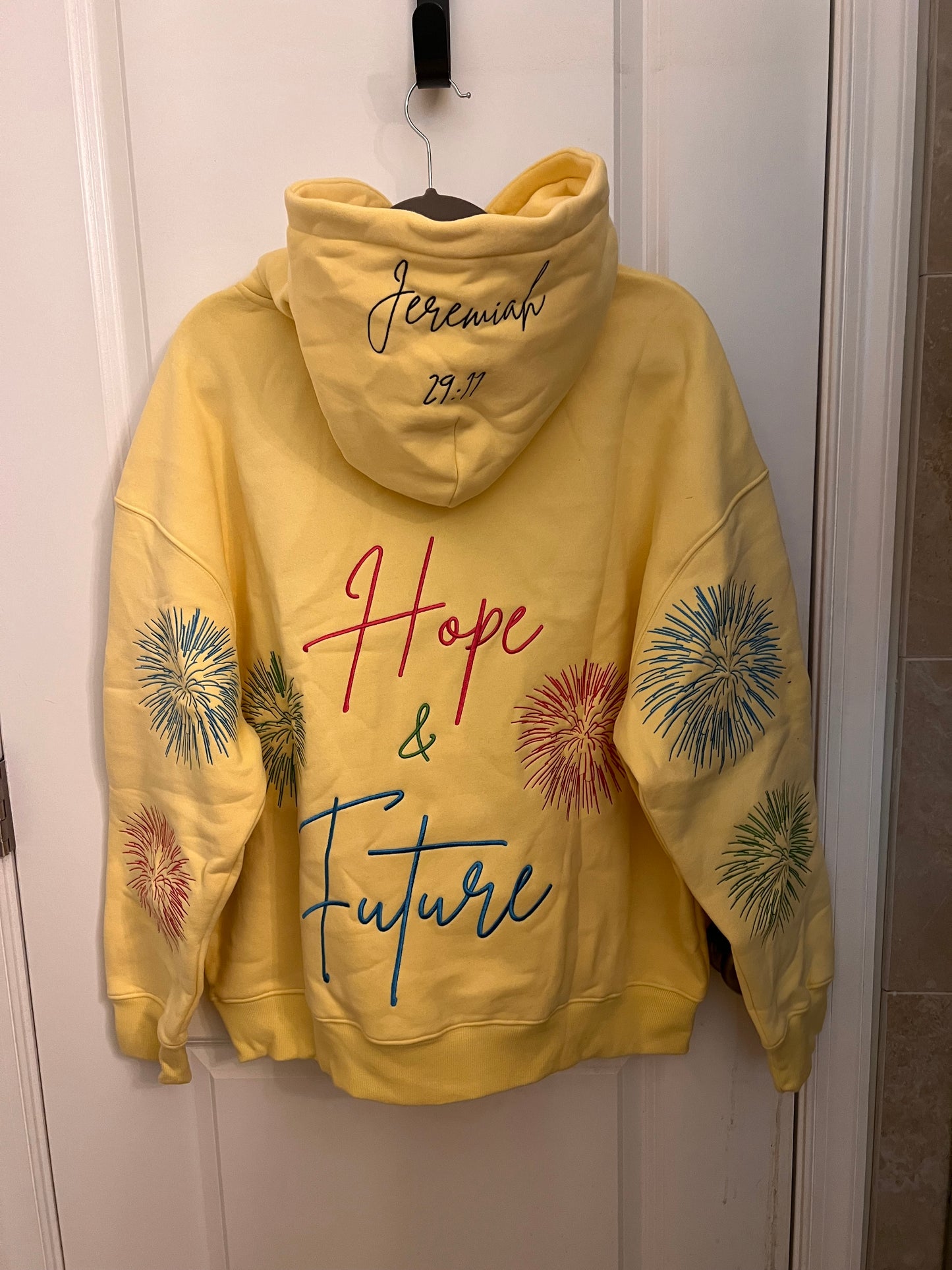 PRE-ORDER (within 1-2 Months) THATZ Fire Jeremiah 29:11 Firework Hoodie!! πβοΈ + Free THATZ Fire Sunglasses!