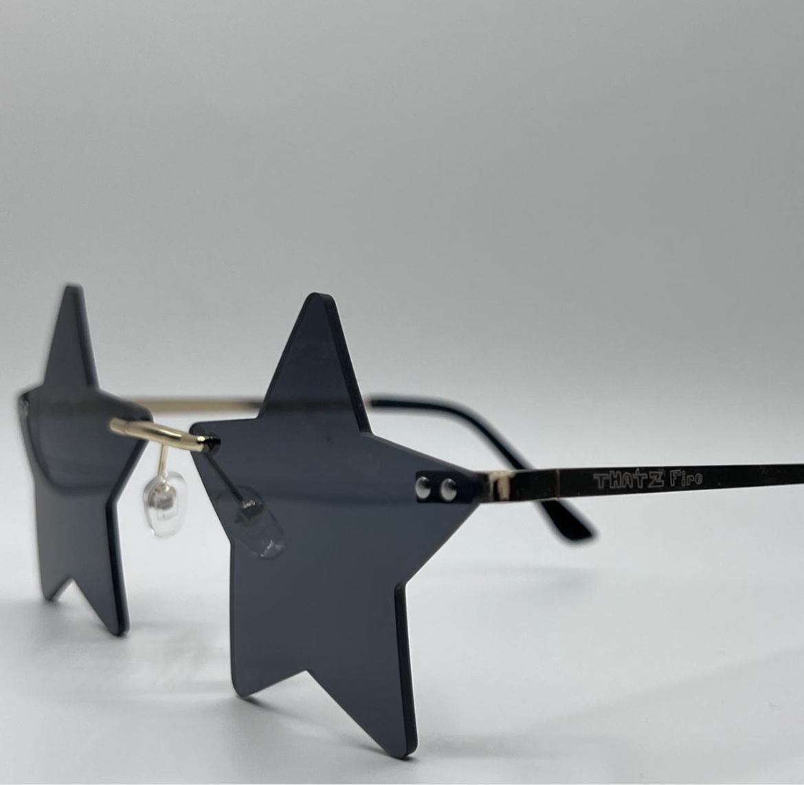 THATZ Fire Black Star Sunglasses