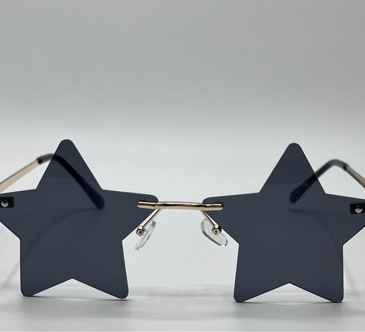 THATZ Fire Black Star Sunglasses