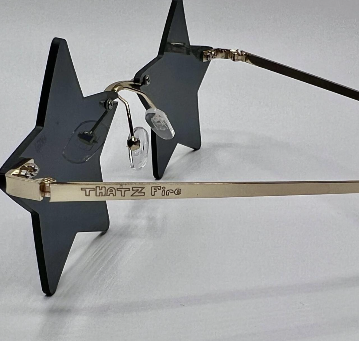 THATZ Fire Black Star Sunglasses