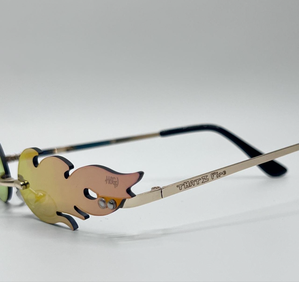 THATZ Fire Reflective Flame Sunglasses