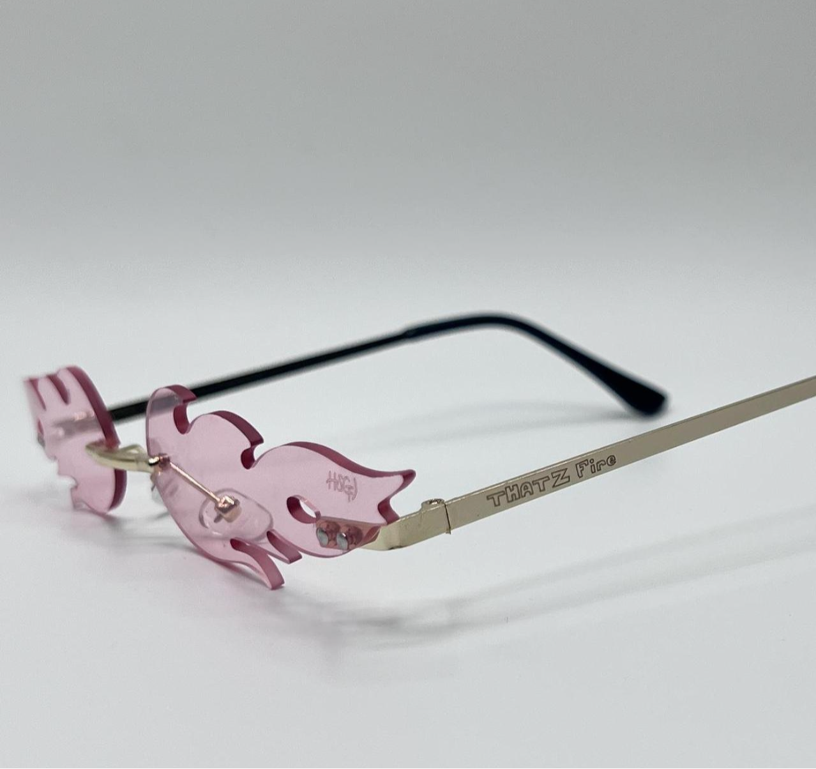 THATZ Fire Pink Flame Sunglasses