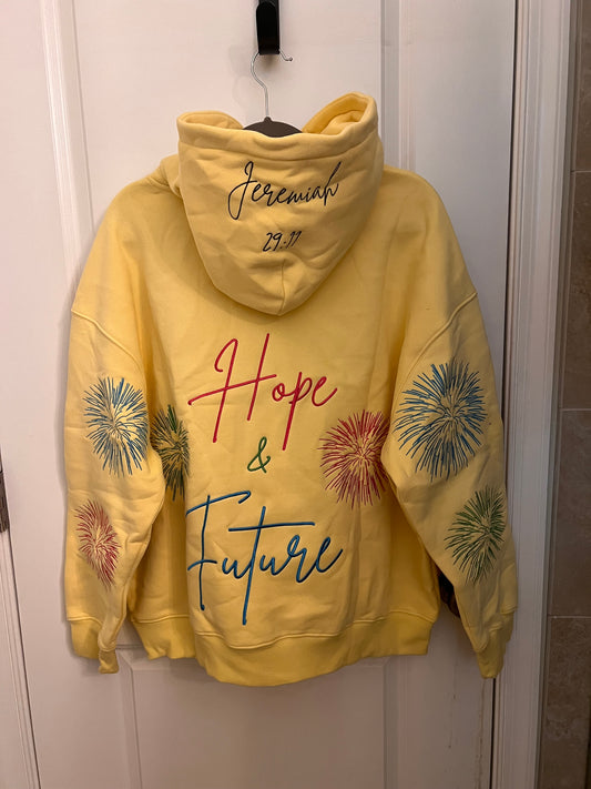 PRE-ORDER (within 1-2 Months) THATZ Fire Jeremiah 29:11 Firework Hoodie!! 🎆✝️ + Free THATZ Fire Sunglasses!