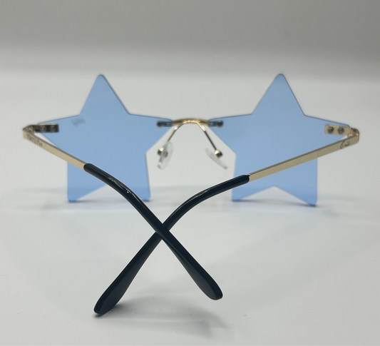 THATZ Fire Blue Star Sunglasses