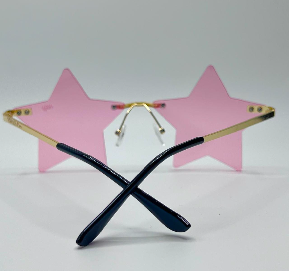 THATZ Fire Pink Star Sunglasses